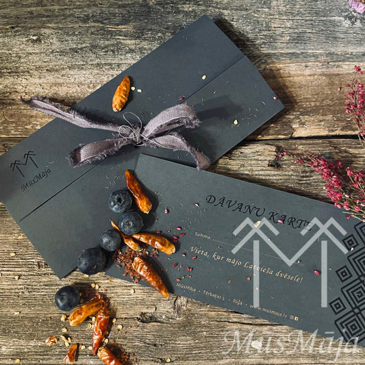 MūsMāja e-veikala dāvanu karte