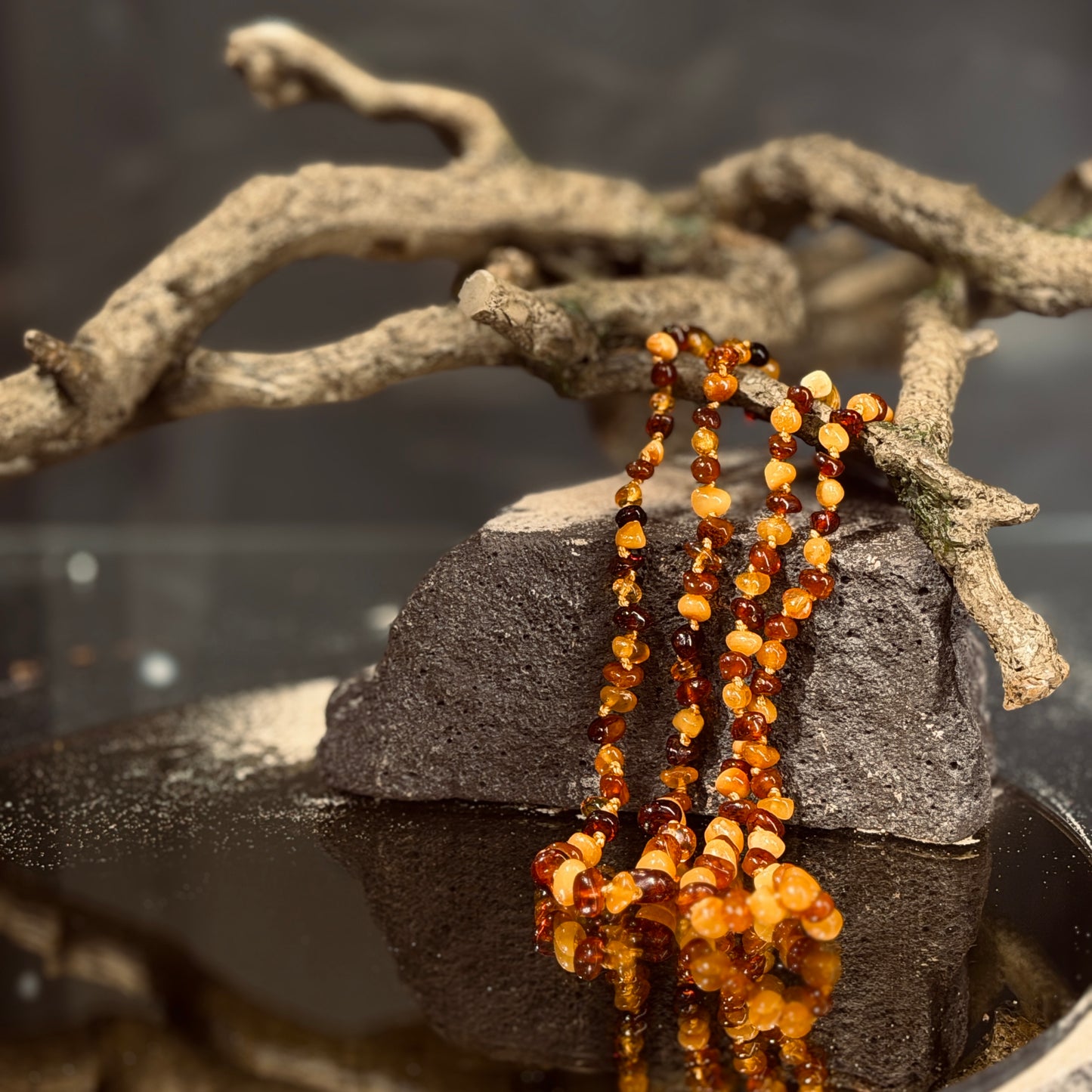 Dzintara krelles bērniem DZINTARA GABALIŅŠ