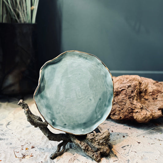 Porcelāna šķīvji KRĀSAS