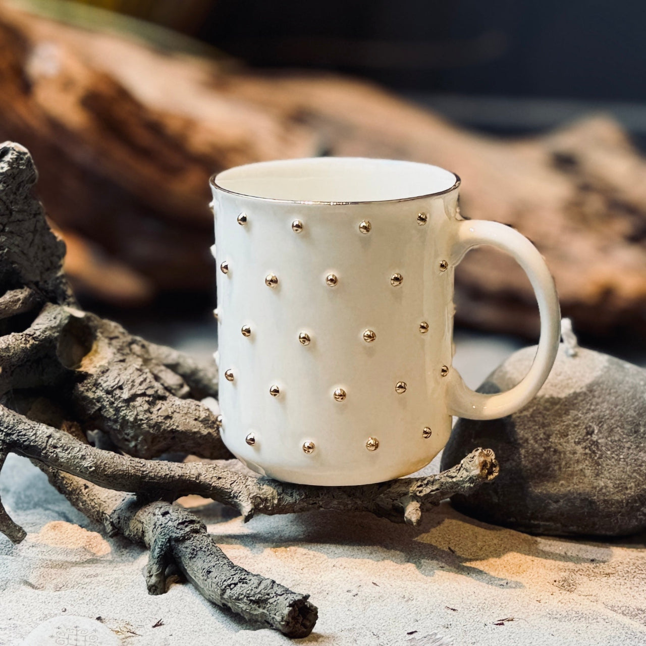 Porcelāna krūzes ZELTA PUMPIŅA