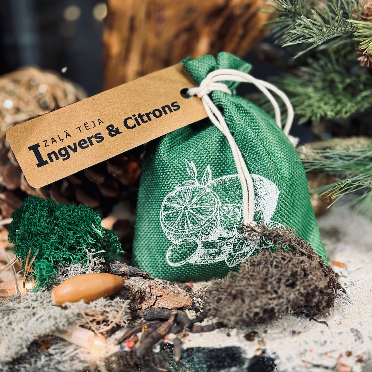 Tējas ar INGVERU & CITRONU