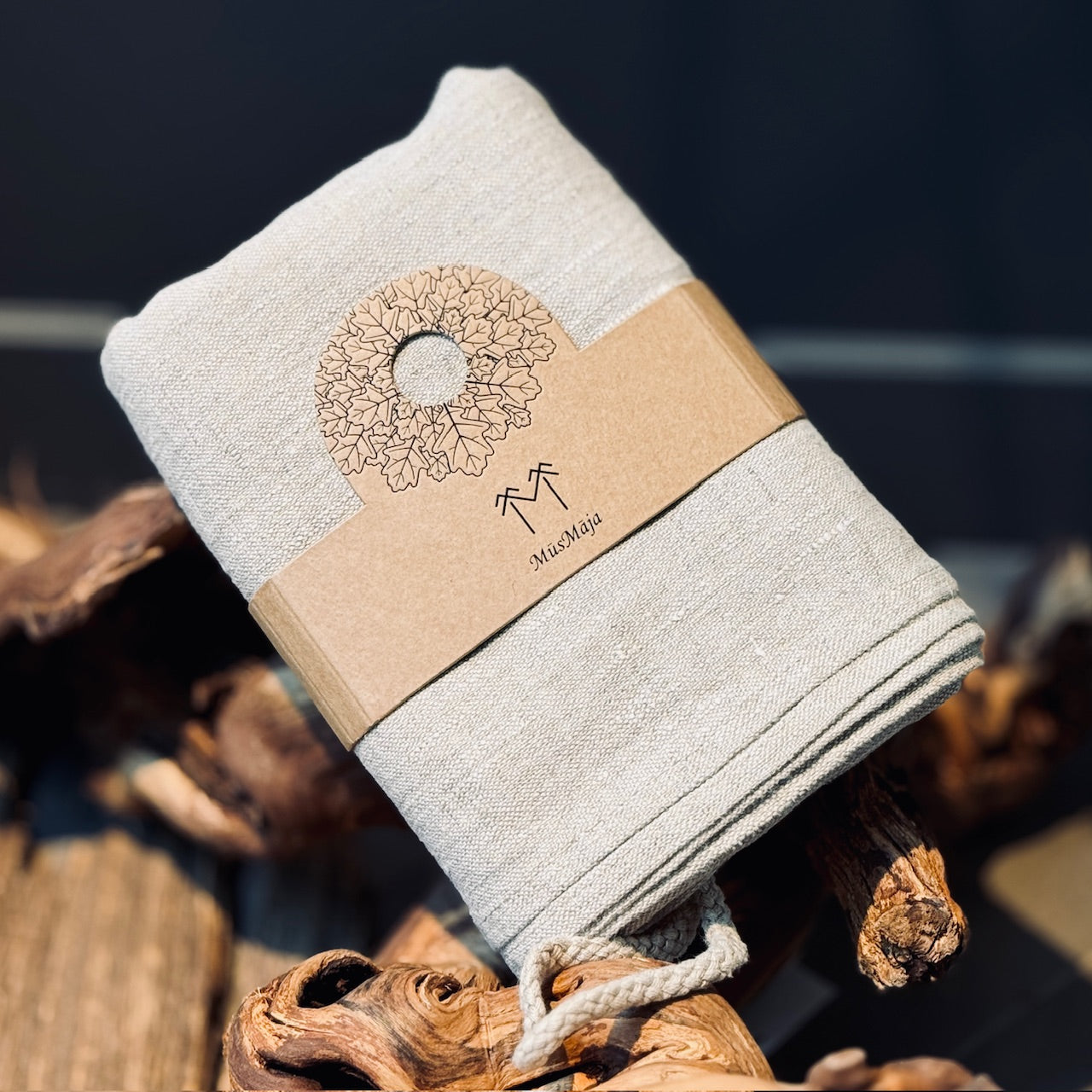 Bieza lina auduma VANNAS/PIRTS dvielis