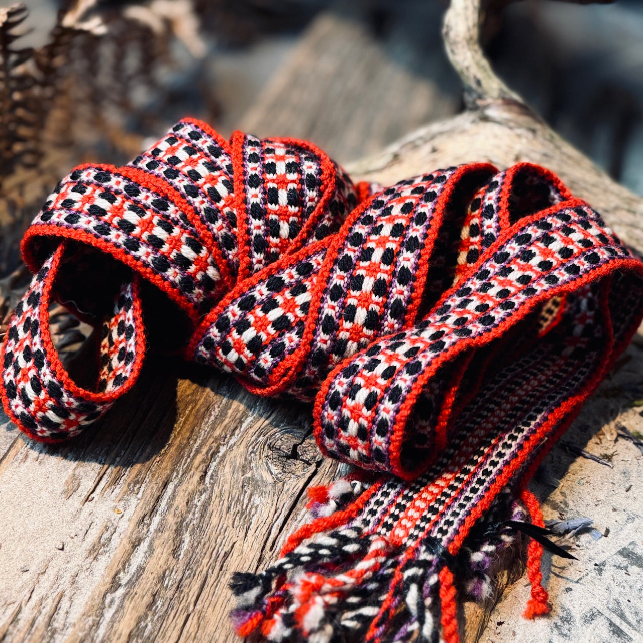 Austa tautiskā josta PRAULIENE