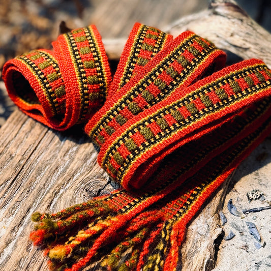 Austa tautiskā josta JAUNPIEBALGA