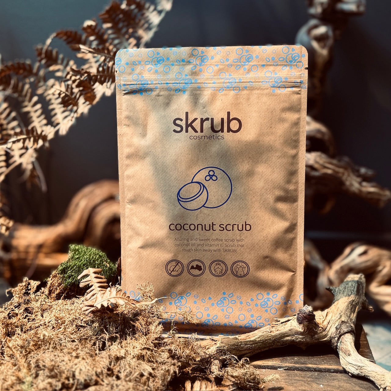 Kafijas skrubis KOKOSRIEKSTS