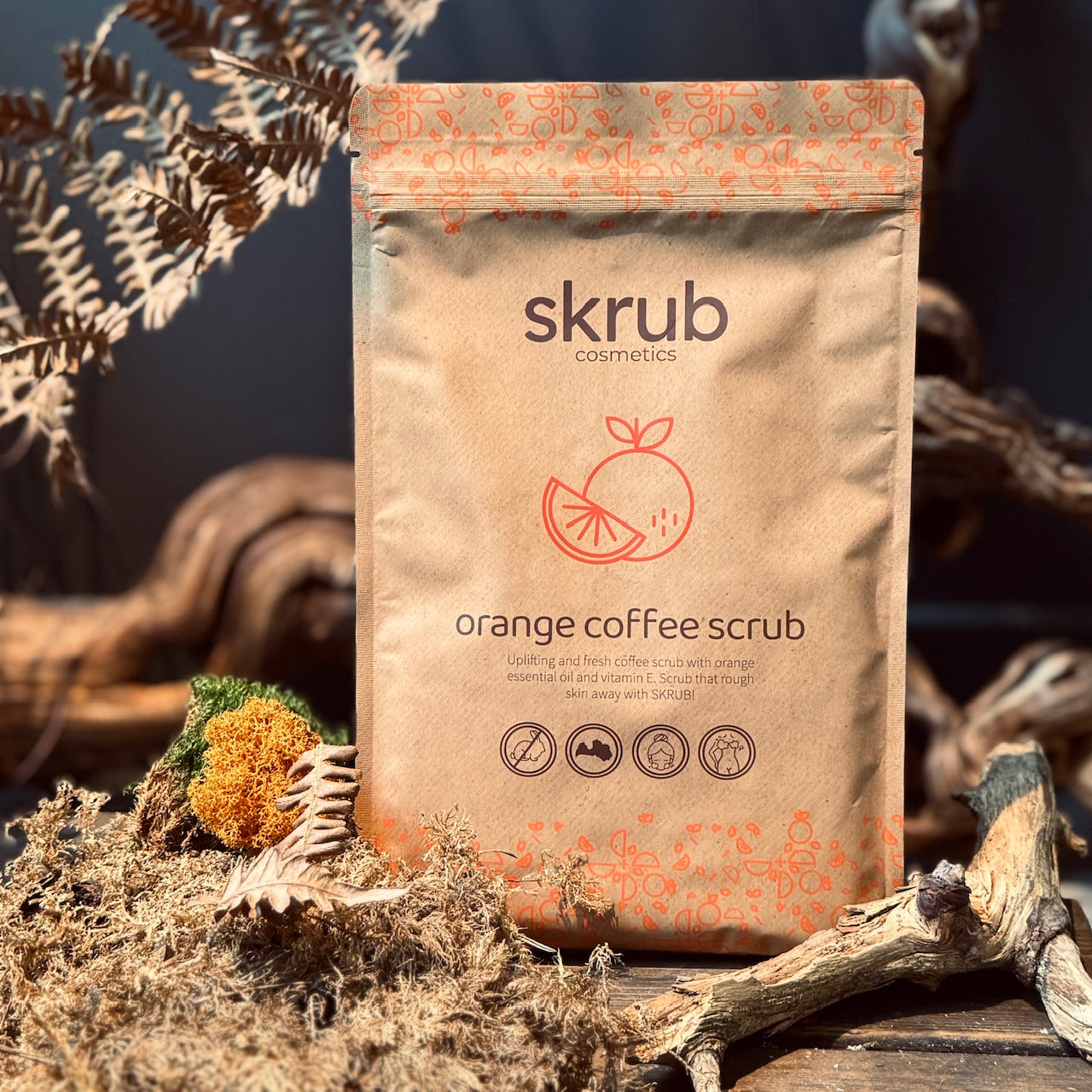 Kafijas skrubis APELSĪNS