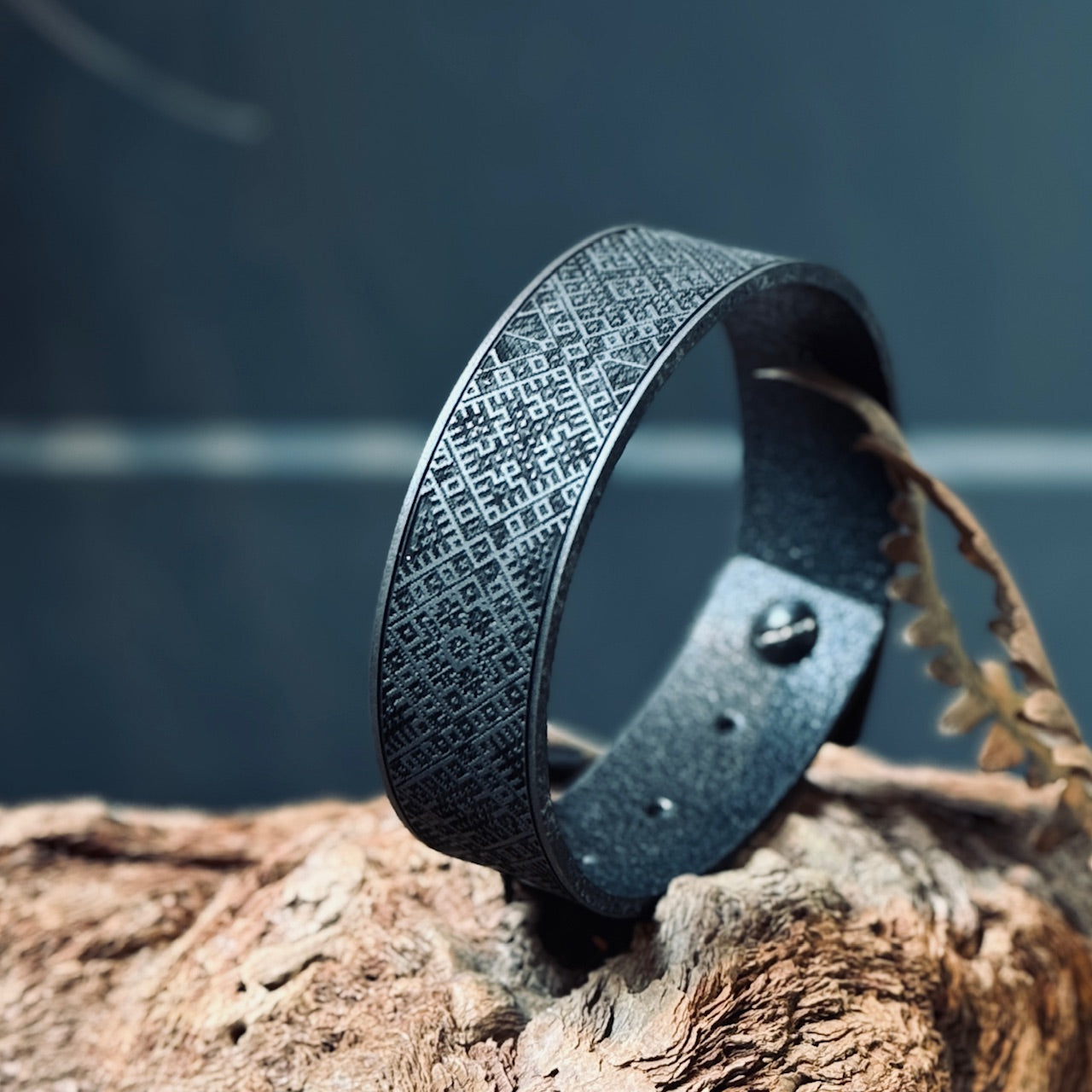 Ādas aproces ar LIELVĀRDES JOSTAS rakstu