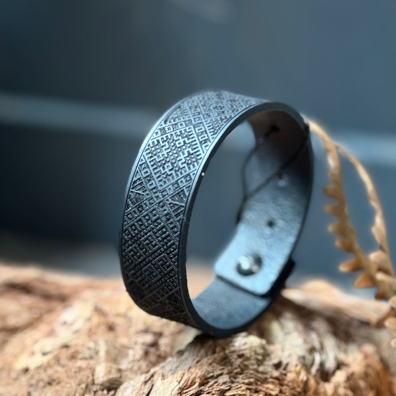 Ādas aproces ar LIELVĀRDES JOSTAS rakstu