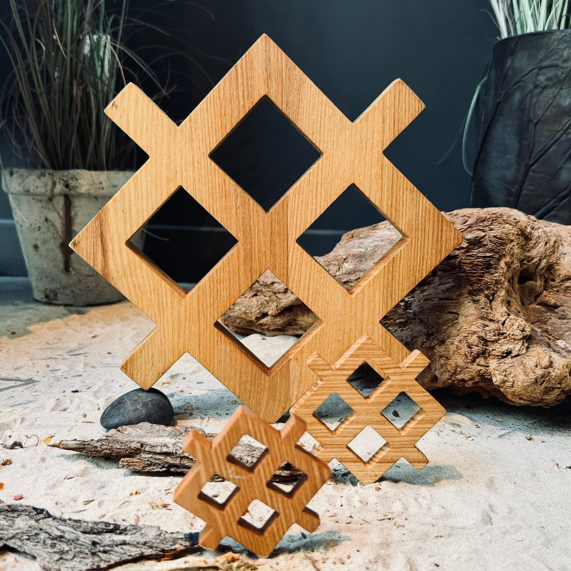 Latviešu spēka koka zīme SAULES ZĪME