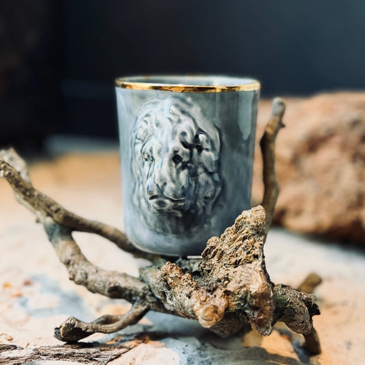 Porelāna krūzes un glāzes LAUVA