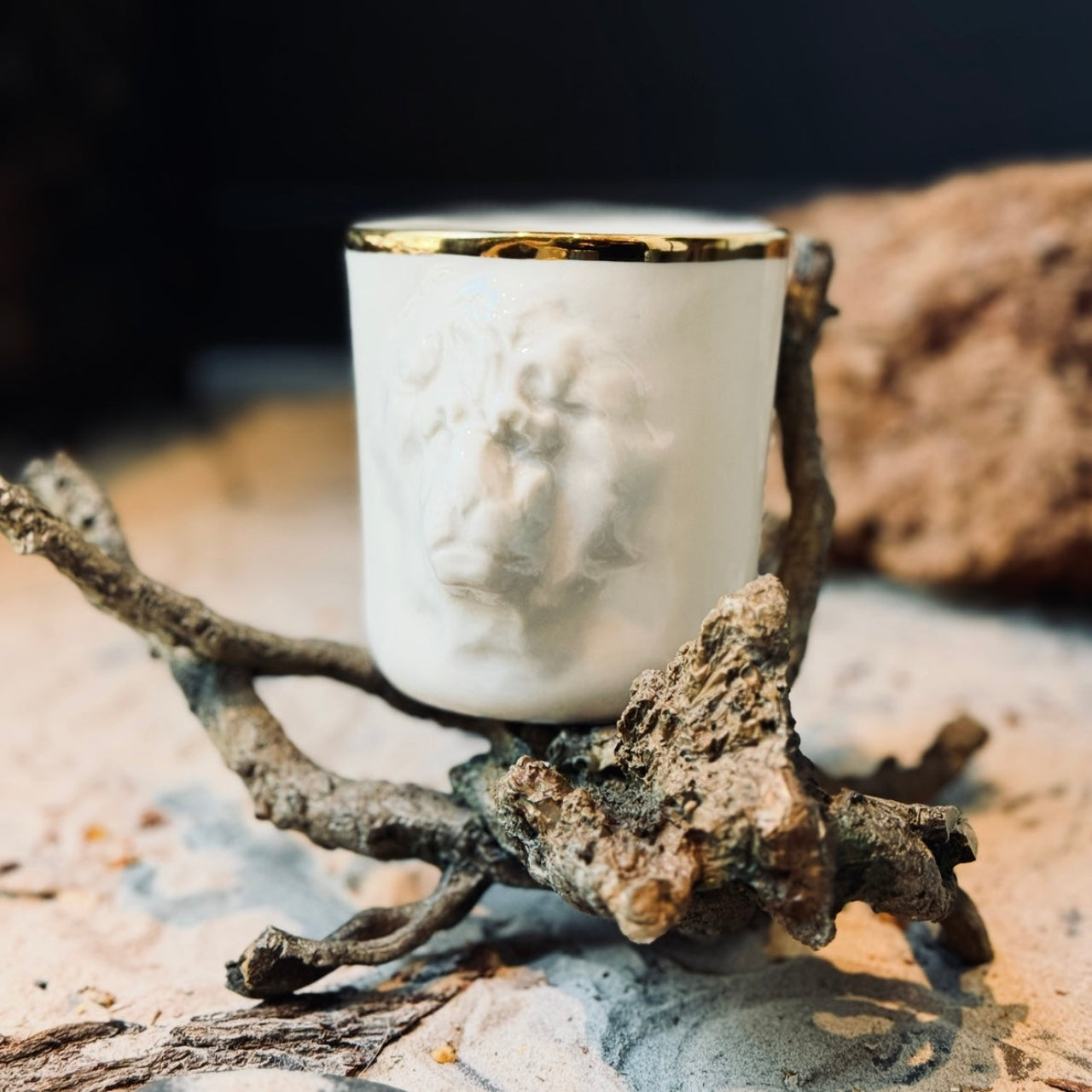 Porelāna krūzes un glāzes LAUVA