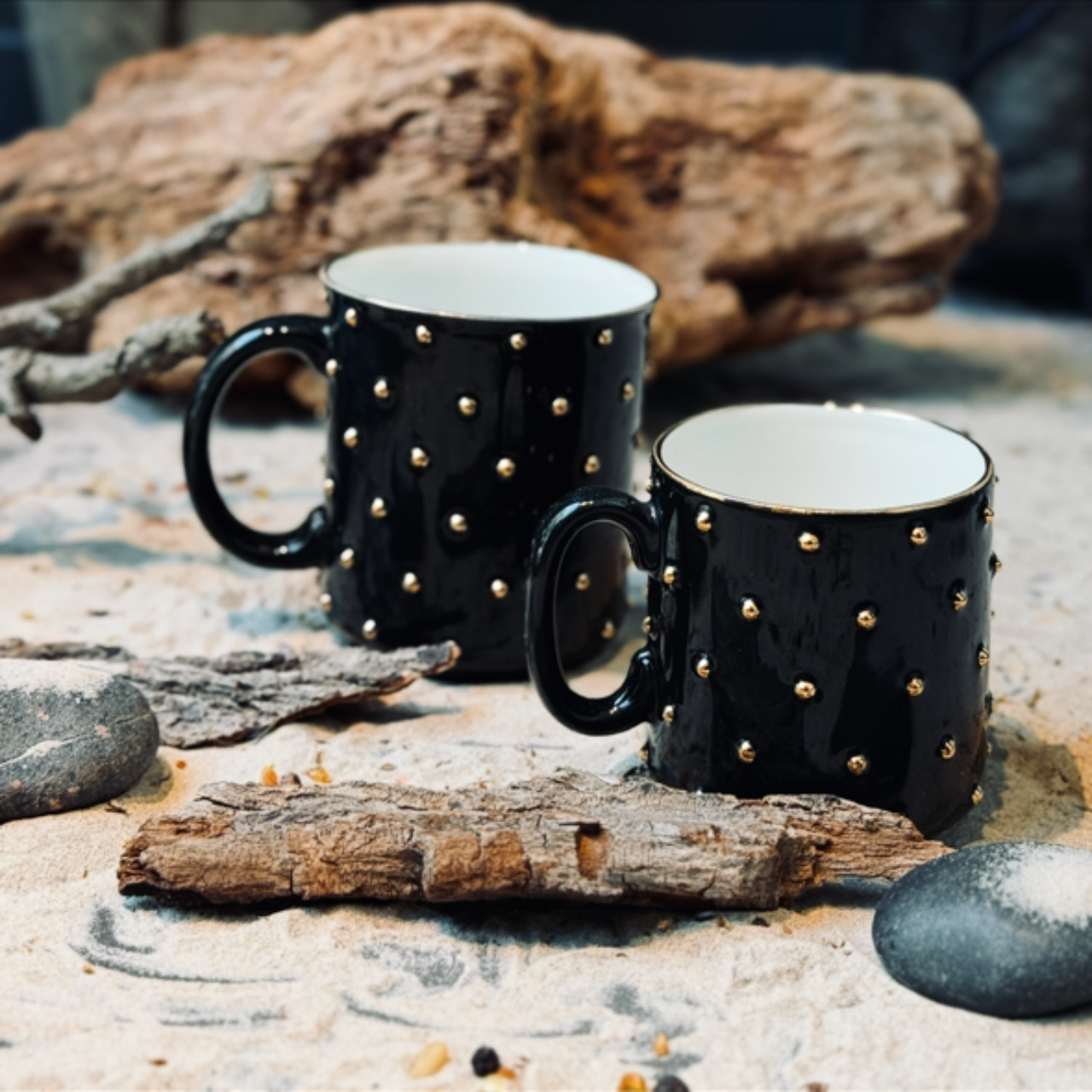 Porcelāna krūzes ZELTA PUMPIŅA