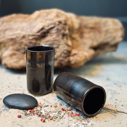 Keramikas šota glāzes BRONZA