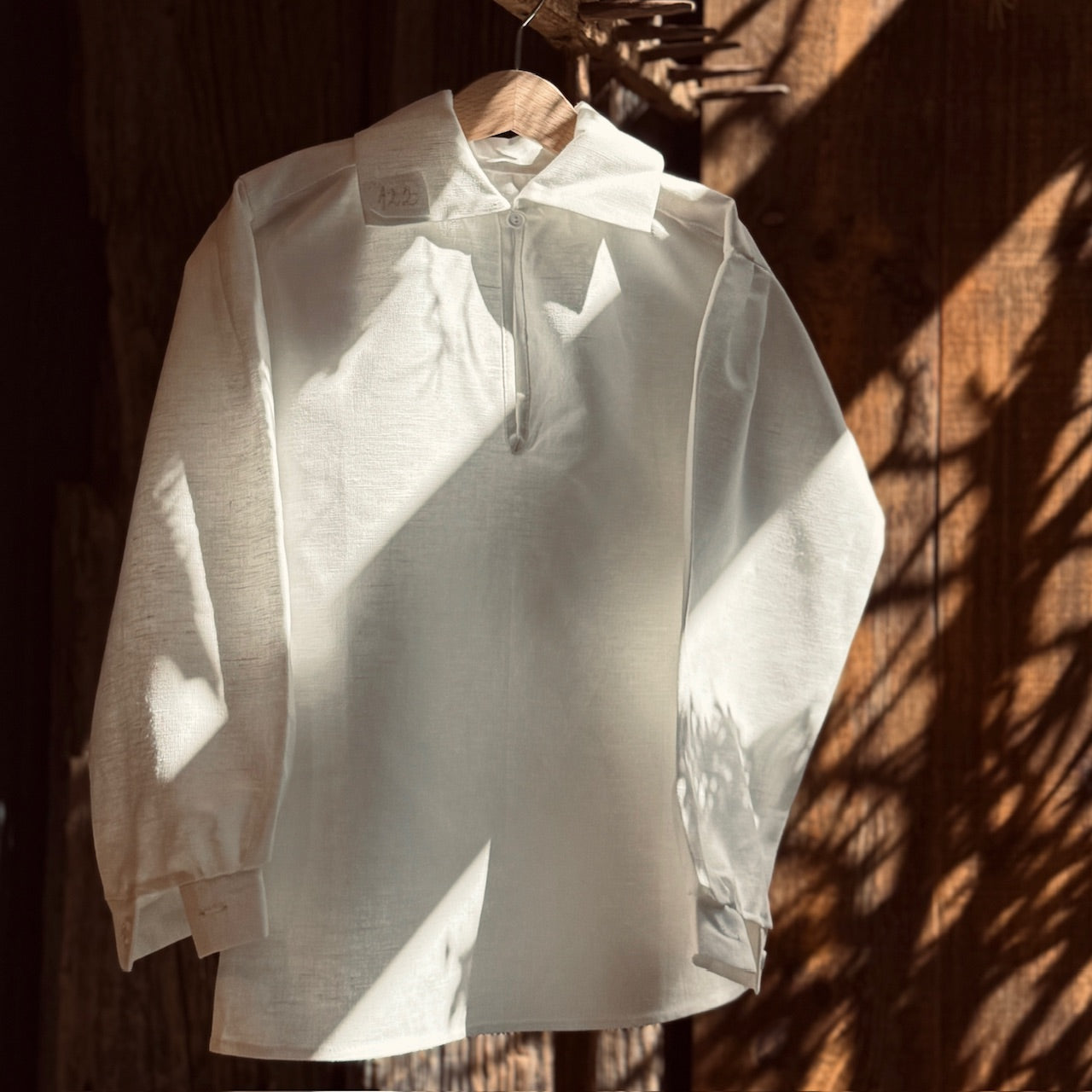 Tautastērpa lina krekli BALTS sievietēm un vīriešiem