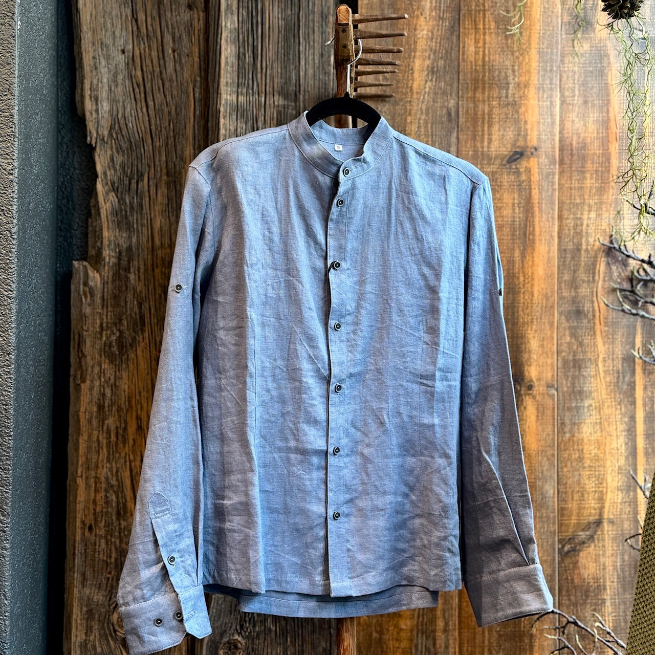 Lina krekls vīriešiem ZILAIS BALODIS