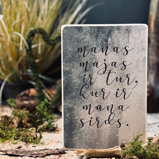 Ozolkoka sienas dekori MĀJAS