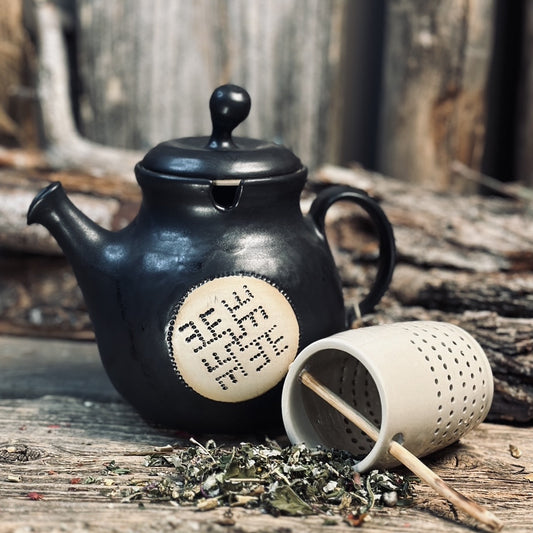 Tējkanna  ar sietiņu UGUNSKRUSTS