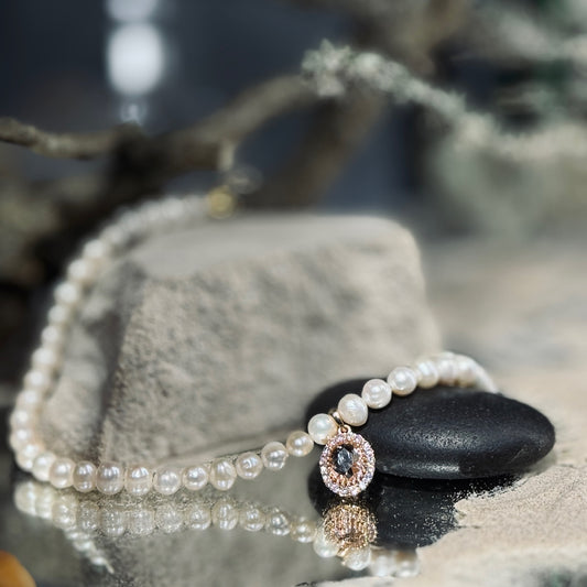 Pērļu kaklarotas CIRKONIJS