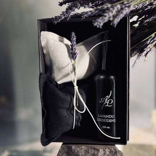 Lavandas komplekts ZIEDŪDENS un AROMMAISIŅI