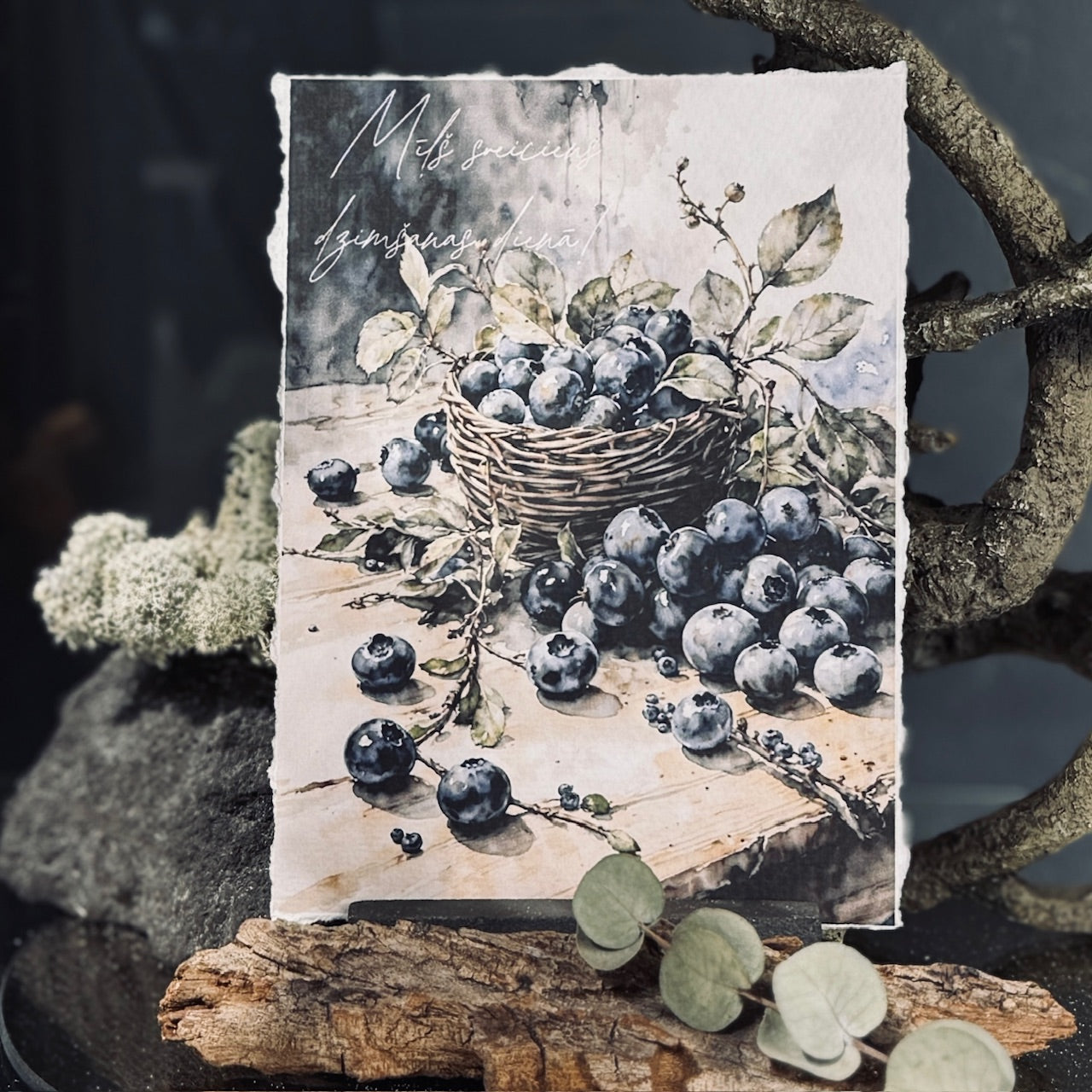 VINTAGE romantiskās apsveikuma kartītes