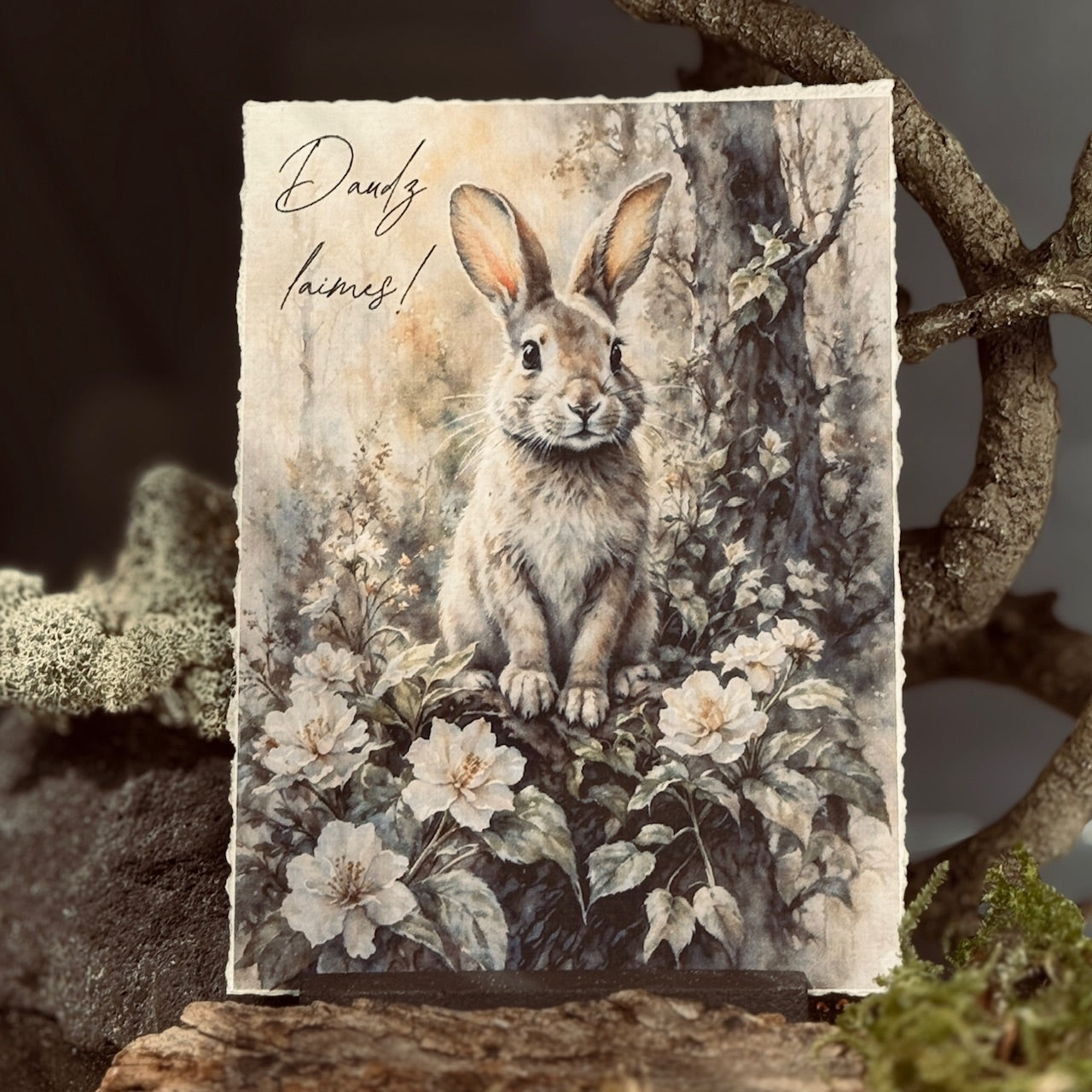 VINTAGE romantiskās apsveikuma kartītes