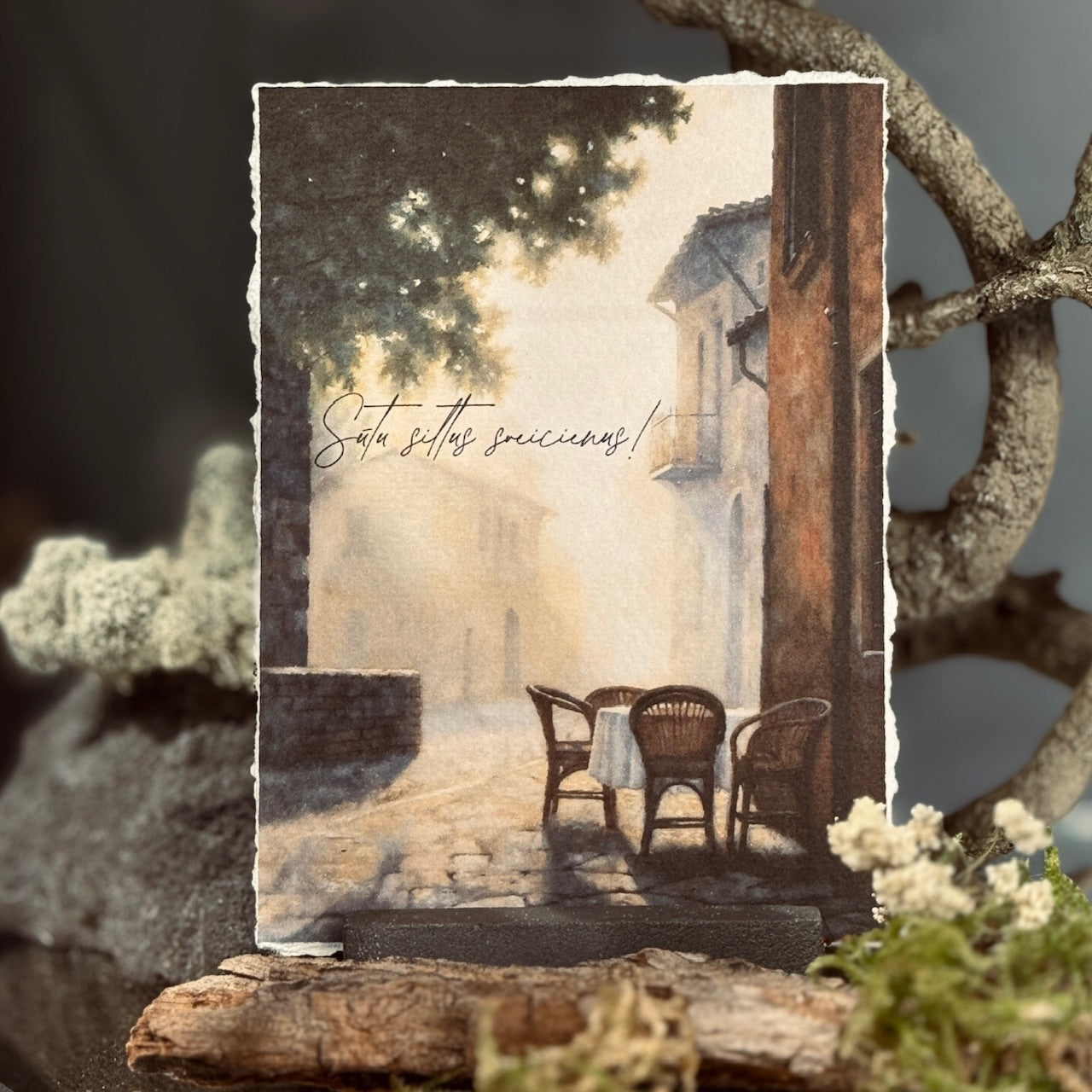 VINTAGE romantiskās apsveikuma kartītes