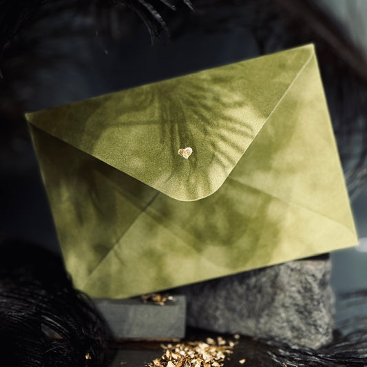 Samta aploksnes ZELTA SIRDS