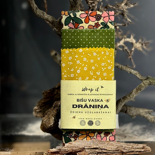 3 bišu vasku drāniņu komplekti