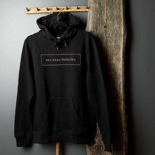 Unisex džemperis ar kapuci NAV MANA PROBLĒMA