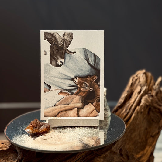 Akvareļu apsveikuma kartītes ZVĒRI - PĀRI