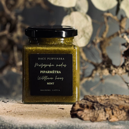 Mežapuķu putots medus PIPARMĒTRA