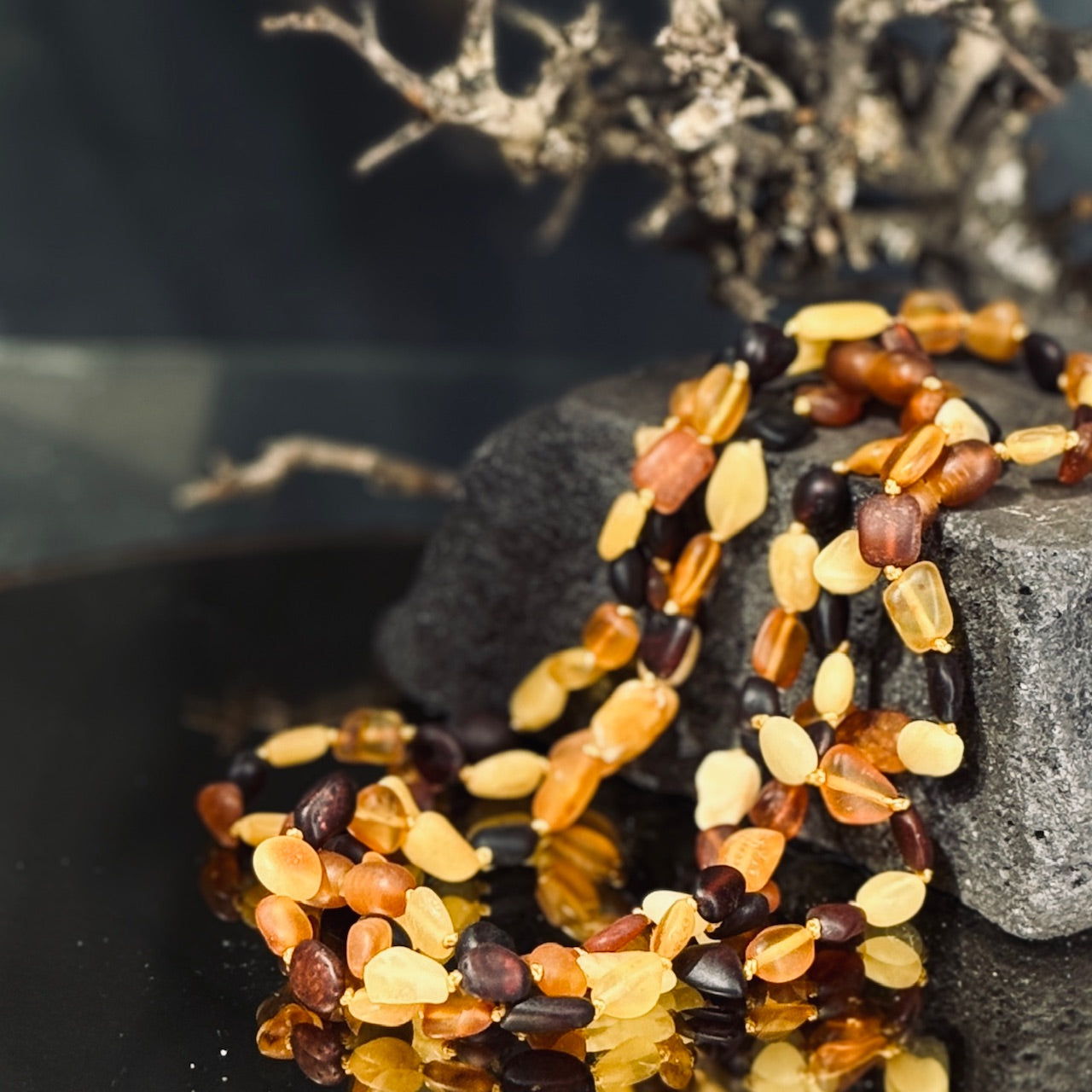 Dzintara krelles bērniem DZINTARA GABALIŅŠ