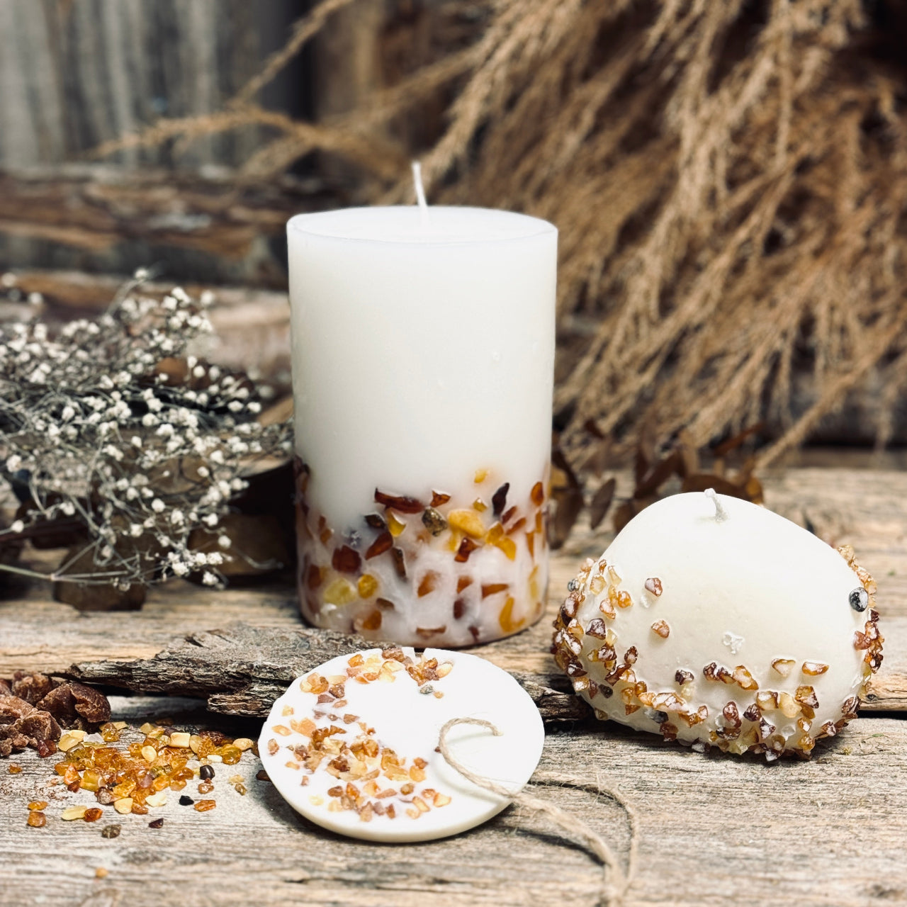 Sojas vaska telpu aromatizētājs DZINTARA RIPA