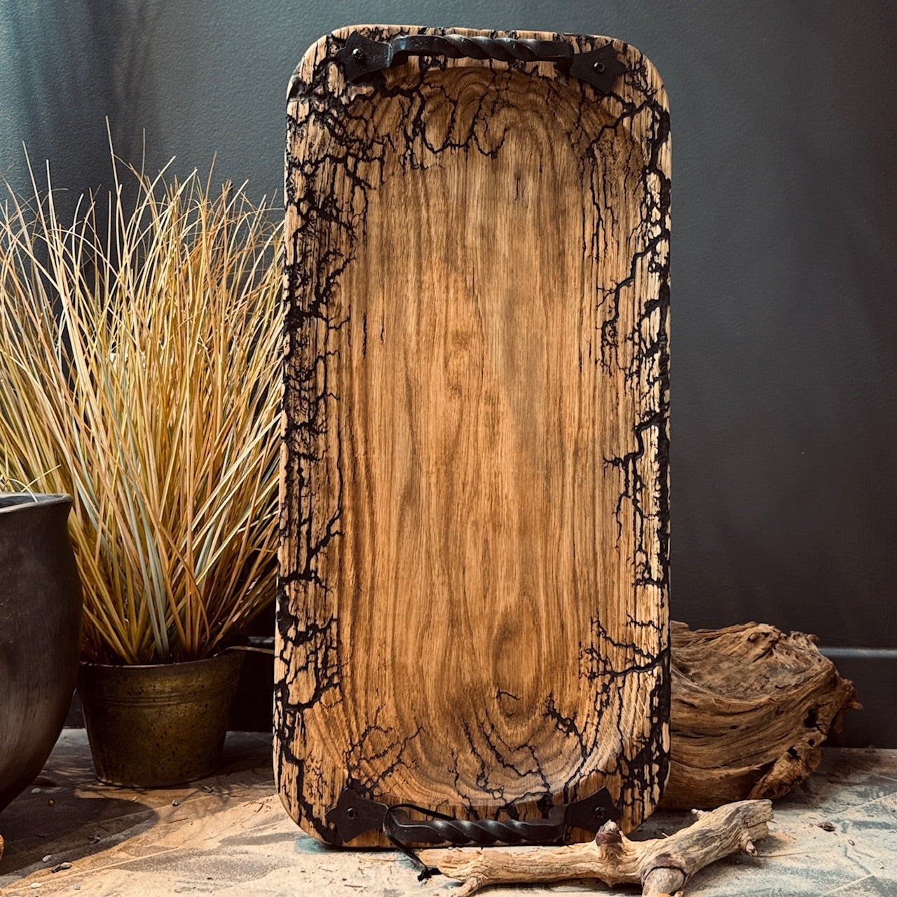 Ozolkoka GREBTA paplāte ar rokturiem ZARS