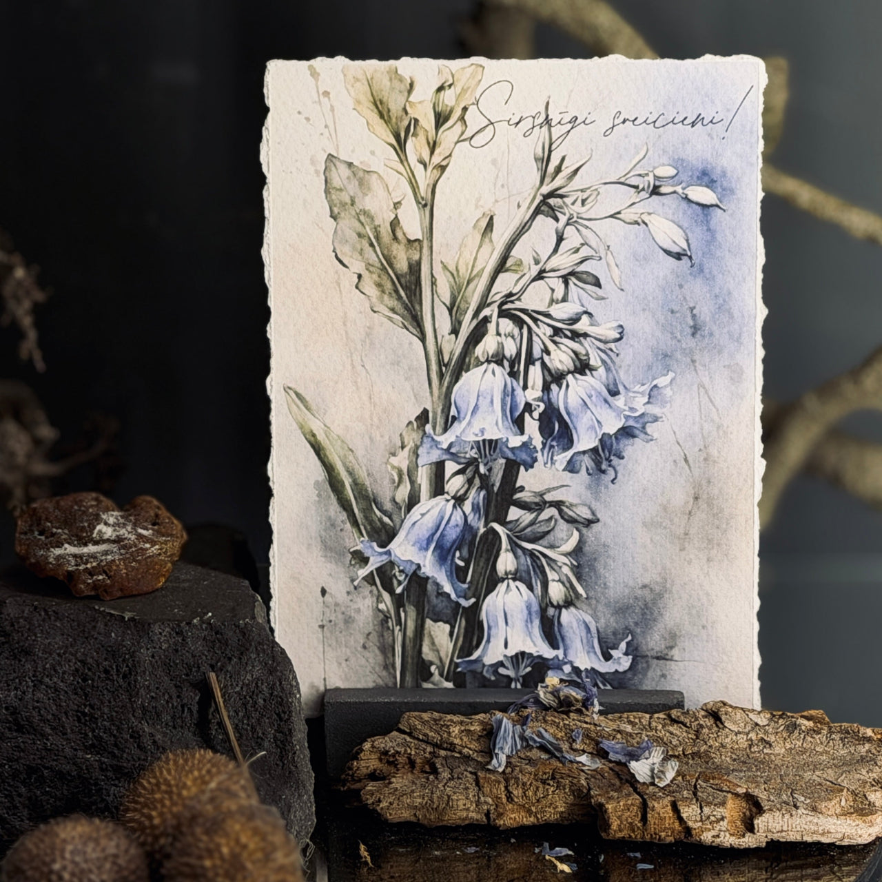 VINTAGE romantiskās apsveikuma kartītes