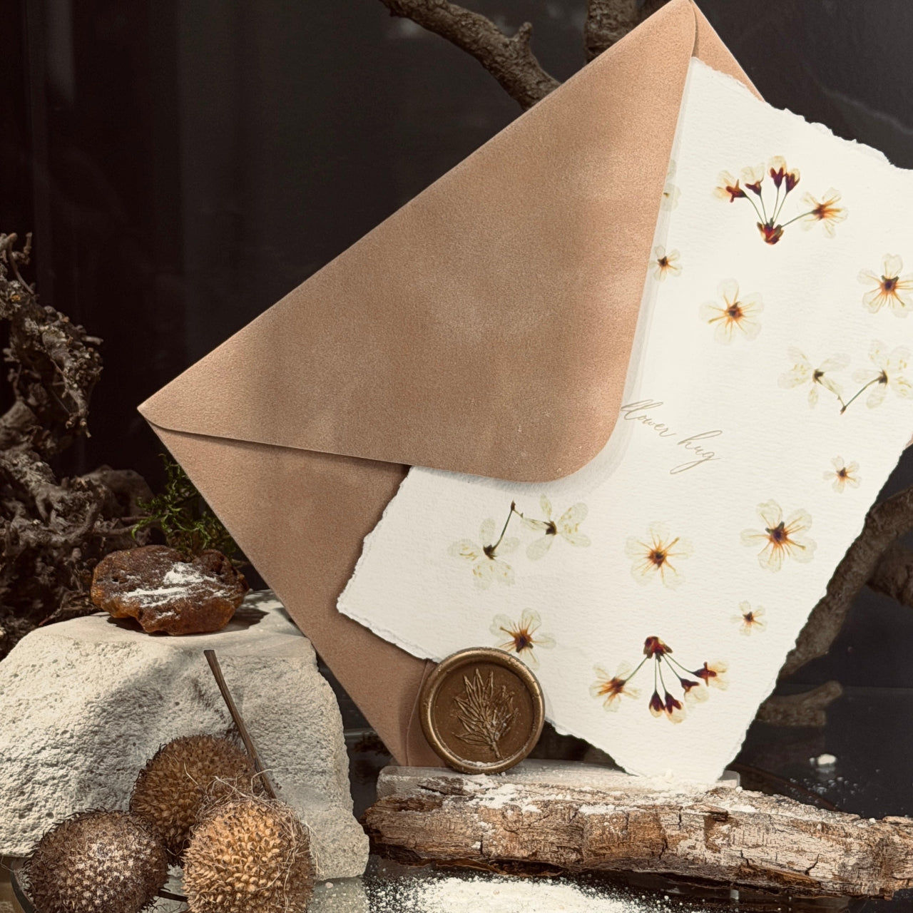 Akvareļu papīra apsveikuma kartītes AKVAREĻU ZIEDI