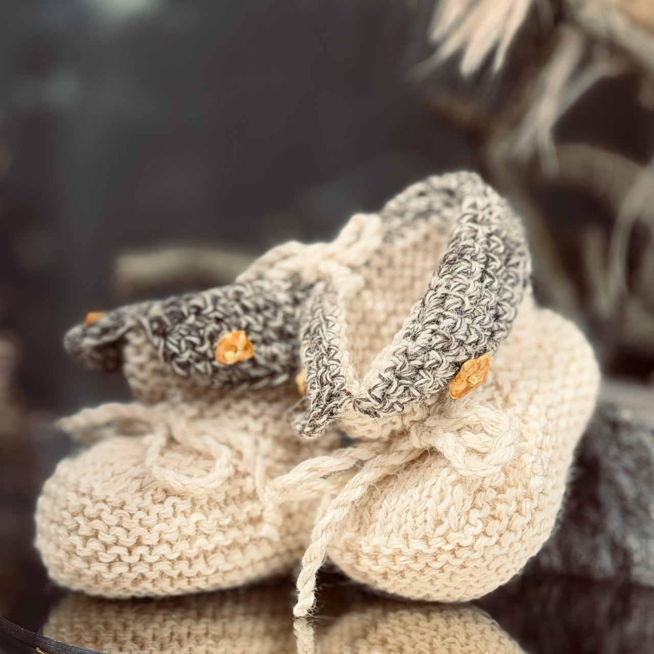 Zīdaiņa vilnas zābaciņi DZINTARA POGA