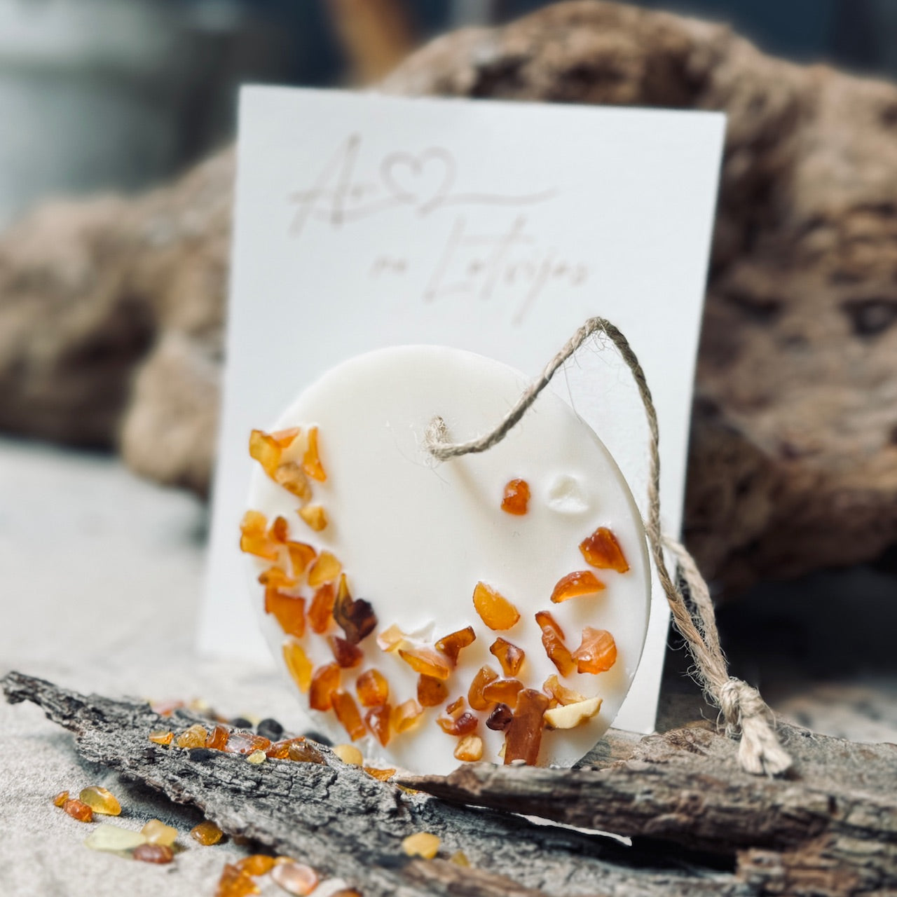 Sojas vaska telpu aromatizētājs DZINTARS