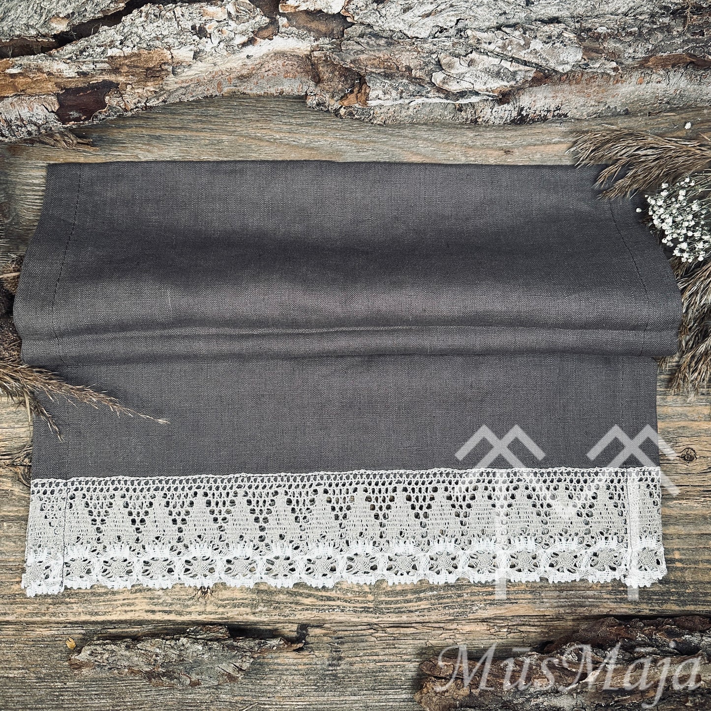 Lina galda celiņš "MĀLS" ar mežģīni "ROMANTIKA"