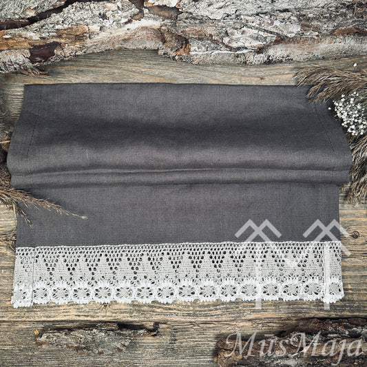 Lina galda celiņš "MĀLS" ar mežģīni "ROMANTIKA"