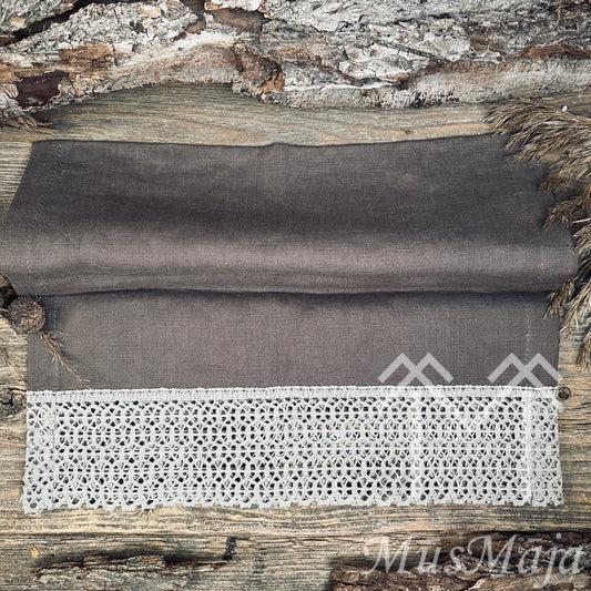 Lina galda celiņš "MĀLS" ar šūnas mežģīni