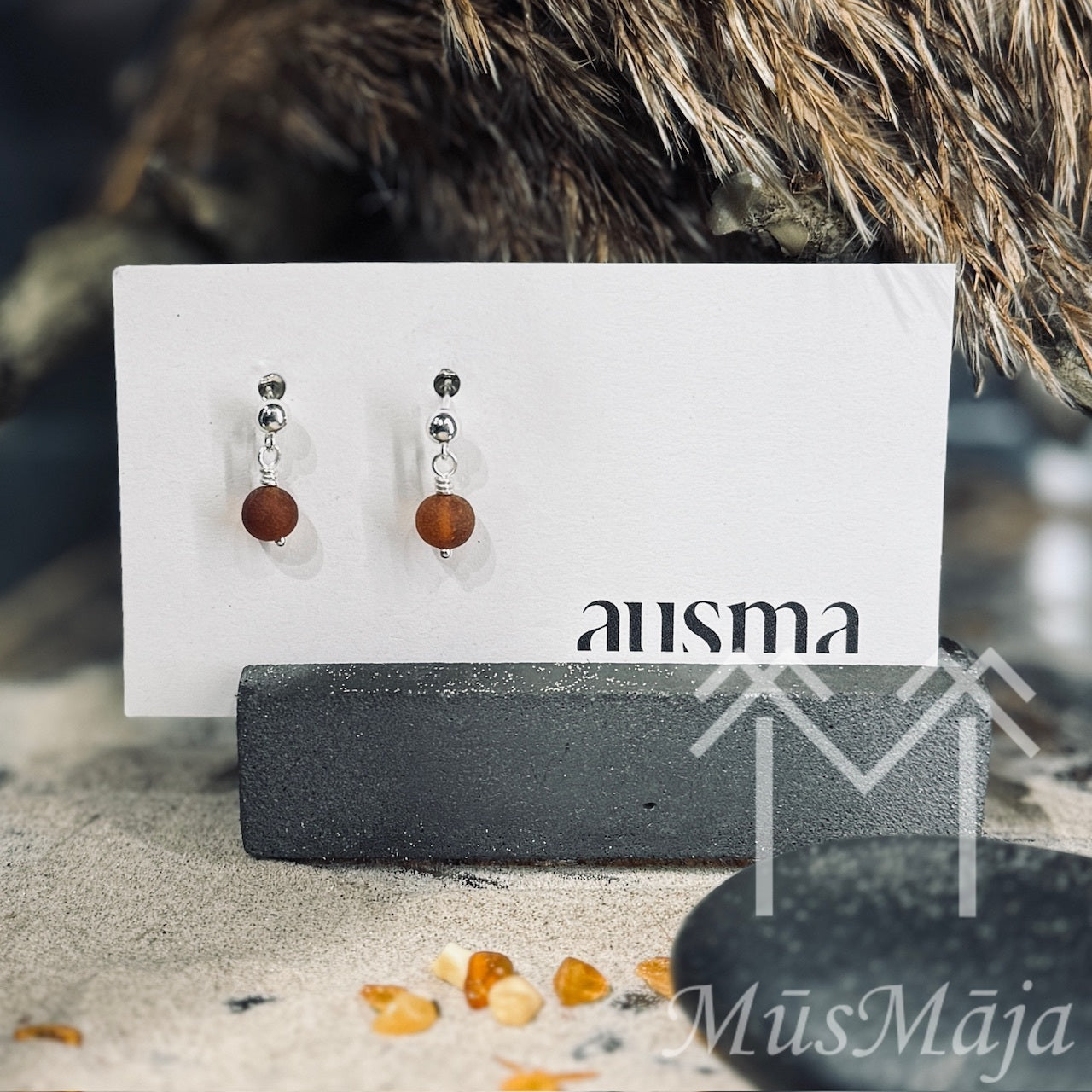 Sudraba auskari AUSMA