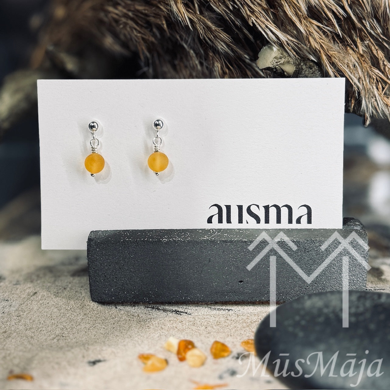 Sudraba auskari AUSMA