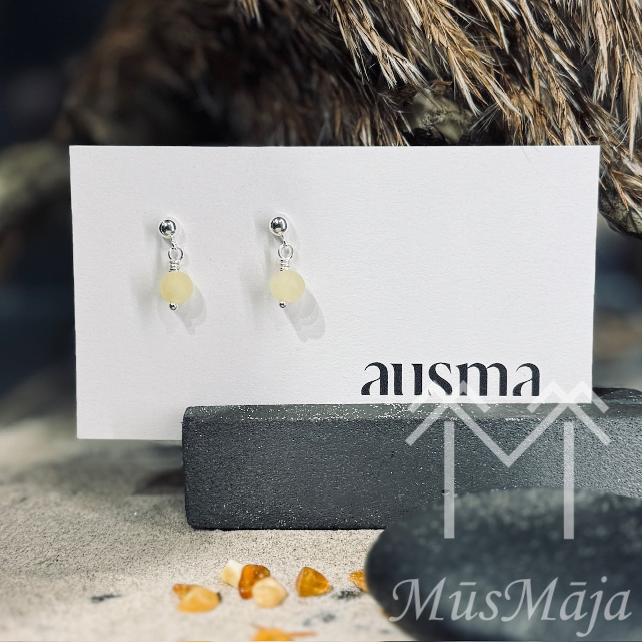 Sudraba auskari AUSMA