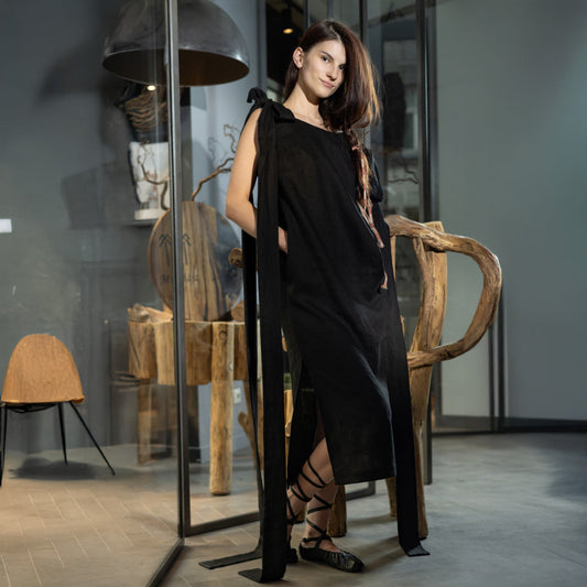 Melna lina kleita NAKTSVIJOLE