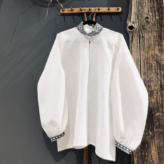 KULDĪGAS tautastērpa izšūts lina krekls DIŽAIS KREKLS