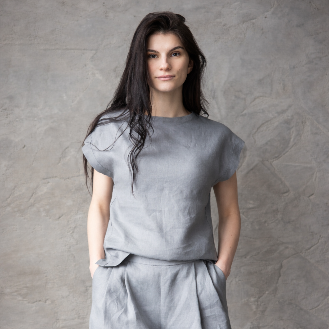 Lina blūzīte DŪMAKA