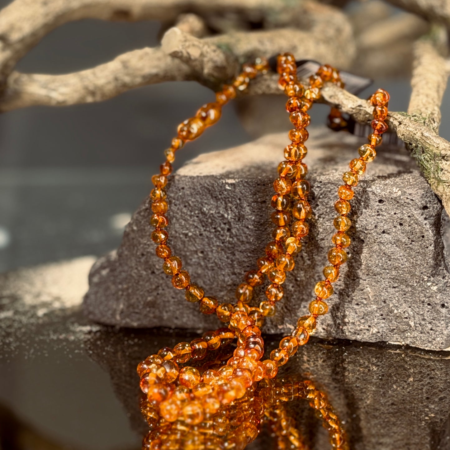 Dzintara krelles bērniem DZINTARA GABALIŅŠ