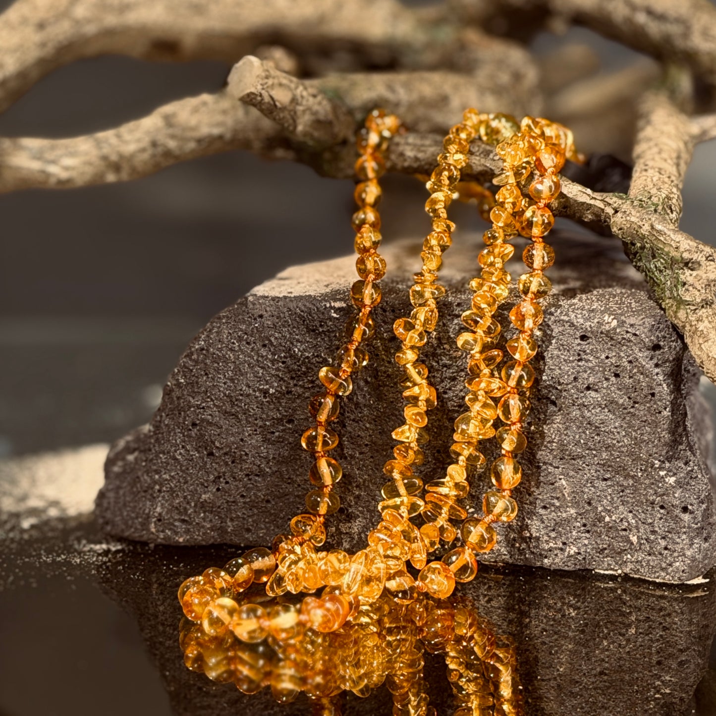 Dzintara krelles bērniem DZINTARA GABALIŅŠ