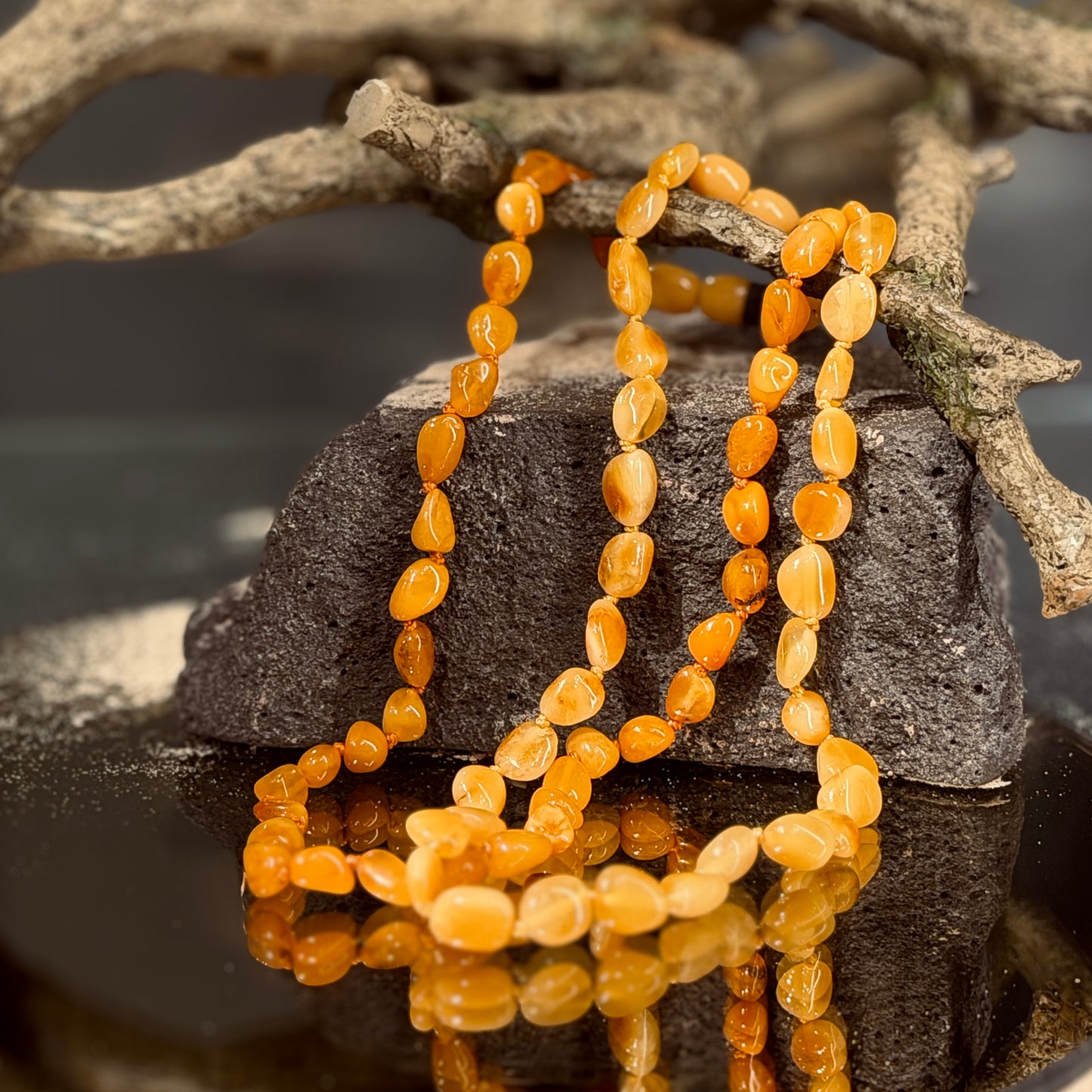 Dzintara krelles bērniem DZINTARA GABALIŅŠ